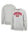 47 Brand Men's ' Gray San Francisco 49ers Headline Pullover Sweatshirt In Gray