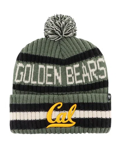 47 Brand Men's ' Green Cal Bears Oht Military-inspired Appreciation Bering Cuffed Knit Hat With Pom