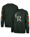 47 Brand Men's ' Green Colorado Rockies City Connect Legend Headline Pullover Sweatshirt In Green