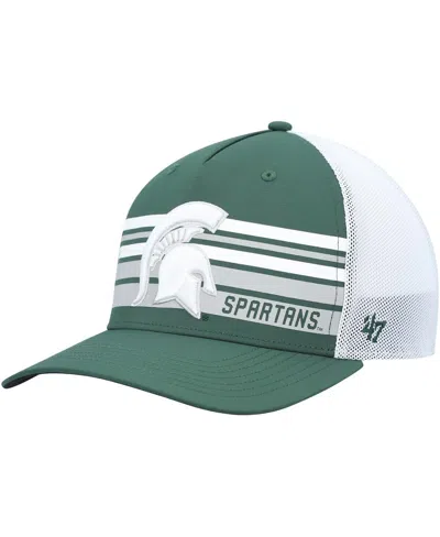 47 Brand Men's ' Green Michigan State Spartans Brrr Altitude Trucker Adjustable Hat