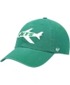 47 Brand Men's ' Green New York Jets Clean Up Legacy Adjustable Hat In Green