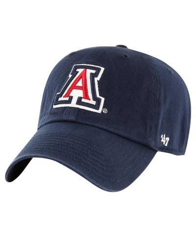 47 Brand Men's ' Navy Arizona Wildcats Clean Up Adjustable Hat