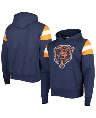 47 Brand Men's ' Navy Chicago Bears Legacy Premier Nico Pullover Hoodie