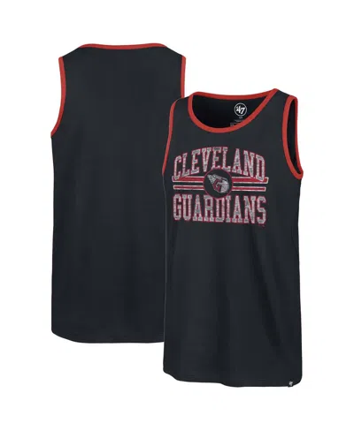 47 Brand Men's ' Navy Cleveland Guardians Winger Franklin Tank Top