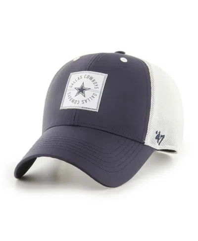 47 Brand Men's ' Navy Dallas Cowboys Disburse Mvp Trucker Adjustable Hat