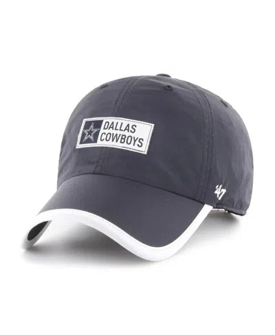 47 Brand Men's ' Navy Dallas Cowboys Member Clean Up Adjustable Hat