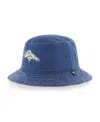 47 Brand Men's ' Navy Denver Broncos Trailhead Bucket Hat In Navy