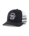 47 Brand Men's ' Navy Distressed Penn State Nittany Lions Straight Eight Adjustable Trucker Hat In Navy