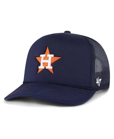 47 Brand Men's ' Navy Houston Astros Foam Logo Trucker Snapback Hat