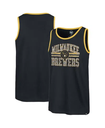 47 Brand Men's ' Navy Milwaukee Brewers Winger Franklin Tank Top