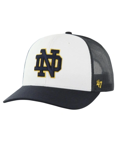 47 Brand Men's ' Navy Notre Dame Fighting Irish Freshman Trucker Adjustable Hat