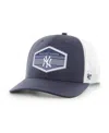 47 Brand Men's ' Navy, White New York Yankees Spring Training Burgess Trucker Snapback Hat In Navy,white
