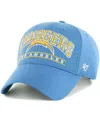 47 Brand Men's ' Powder Blue Los Angeles Chargers Fletcher Mvp Adjustable Hat In Powder Blue