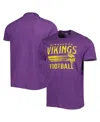 47 Brand Men's ' Purple Minnesota Vikings Wordmark Rider Franklin T-shirt In Purple