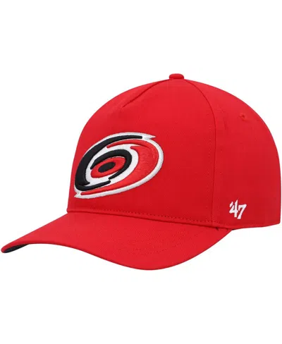 47 Brand Men's ' Red Carolina Hurricanes Primary Hitch Snapback Hat