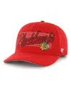 47 Brand Men's ' Red Chicago Blackhawks Marquee Hitch Snapback Hat In Red