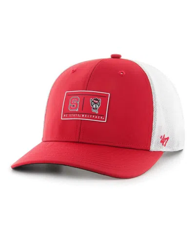47 Brand Men's ' Red Nc State Wolfpack Bonita Brrr Hitch Adjustable Hat