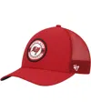 47 Brand Men's ' Red Tampa Bay Buccaneers Berm Trucker Adjustable Hat In Red