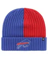 47 Brand Men's ' Royal Buffalo Bills Fracture Cuffed Knit Hat In Royal