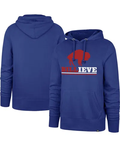 47 Brand Men's ' Royal Buffalo Bills Regional Headline Pullover Hoodie