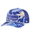 47 Brand Men's ' Royal Kentucky Wildcats Tropicalia Hitch Adjustable Hat In Royal
