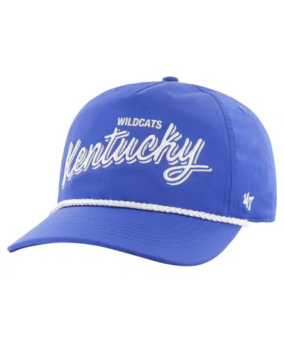 47 Brand Men's ' Royal Kentucky Wildcats Fairway Hitch Adjustable Hat In Blue