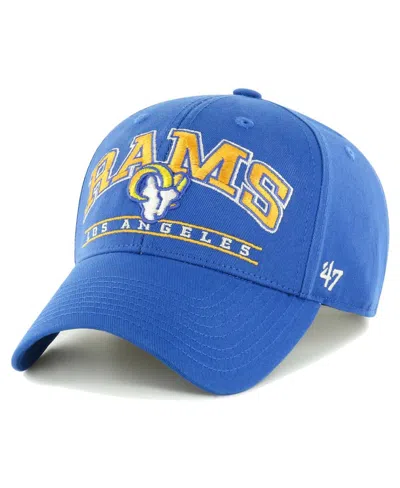 47 Brand Men's ' Royal Los Angeles Rams Fletcher Mvp Adjustable Hat