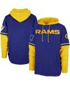 47 Brand Men's ' Royal Los Angeles Rams Shortstop Pullover Hoodie In Royal