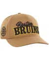47 Brand Men's ' Tan Boston Bruins Barnes Hitch Adjustable Hat In Tan