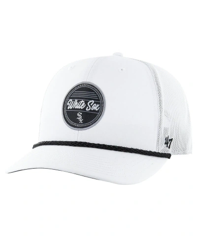 47 Brand Men's ' White Chicago White Sox Fairway Trucker Adjustable Hat