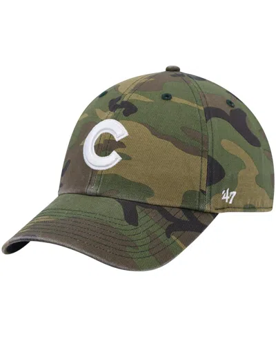 47 Brand Men's '47 Camo Chicago Cubs Clean Up Adjustable Hat