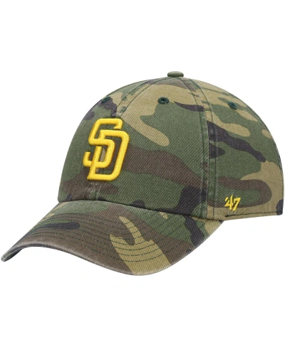 47 Brand Men's '47 Camo San Diego Padres Team Clean Up Adjustable Hat