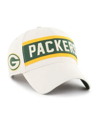 47 Brand Men's '47 Cream Green Bay Packers Crossroad Mvp Adjustable Hat