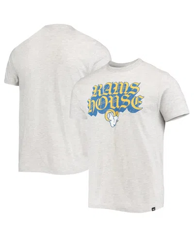 47 Brand Men's '47 Heathered Gray Los Angeles Rams Team Franklin T-shirt