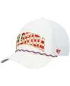 47 Brand Men's '47 White Florida Gators Stars And Stripes Flag Flutter Hitch Snapback Hat In White