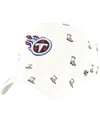 47 Brand Men's And Women's ' White Tennessee Titans Confetti Clean Up Adjustable Hat In White