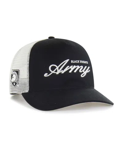 47 Brand Men's And Women's Black Army Black Knights Contemporary Basics Foundation Trucker Hitch Adjustable H