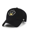 47 Brand Men's And Women's Black Missouri Tigers Collections Golden Age Offside Dt Adjustable Hat In Black