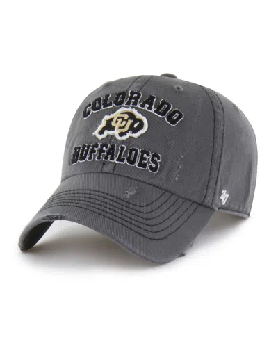 47 Brand Men's And Women's Charcoal Colorado Buffaloes Well-worn Seymore Clean Up Adjustable Hat