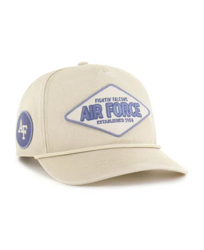 47 Brand Men's And Women's Cream Air Force Falcons Outdoorsmen Cairn Hitch Adjustable Hat In Neutral