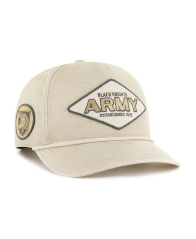 47 Brand Men's And Women's Cream Army Black Knights Outdoorsmen Cairn Hitch Adjustable Hat In White