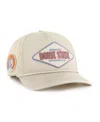 47 Brand Men's And Women's Cream Boise State Broncos Outdoorsmen Cairn Hitch Adjustable Hat In Gray
