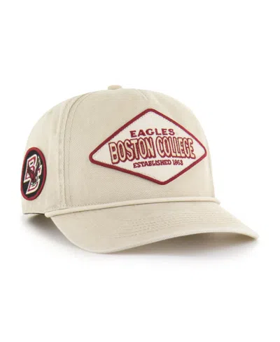 47 Brand Men's And Women's Cream Boston College Eagles Outdoorsmen Cairn Hitch Adjustable Hat In Neutral