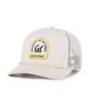 47 Brand Men's And Women's Cream Cal Bears Core Inline Gravestone Adjustable Trucker Hat In Neutral