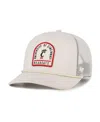 47 Brand Men's And Women's Cream Cincinnati Bearcats Core Inline Gravestone Adjustable Trucker Hat In White