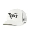 47 Brand Men's And Women's Cream Lsu Tigers Foundation Script Adjustable Trucker Hat