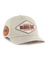 47 Brand Men's And Women's Cream Oklahoma State Cowboys Outdoorsmen Cairn Hitch Adjustable Hat In Neutral