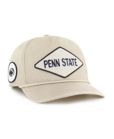 47 Brand Men's And Women's Cream Penn State Nittany Lions Outdoorsmen Cairn Hitch Adjustable Hat In White