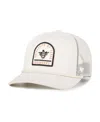 47 Brand Men's And Women's Cream Texas Longhorns Core Inline Gravestone Adjustable Trucker Hat In White