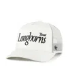 47 Brand Men's And Women's Cream Texas Longhorns Foundation Script Adjustable Trucker Hat